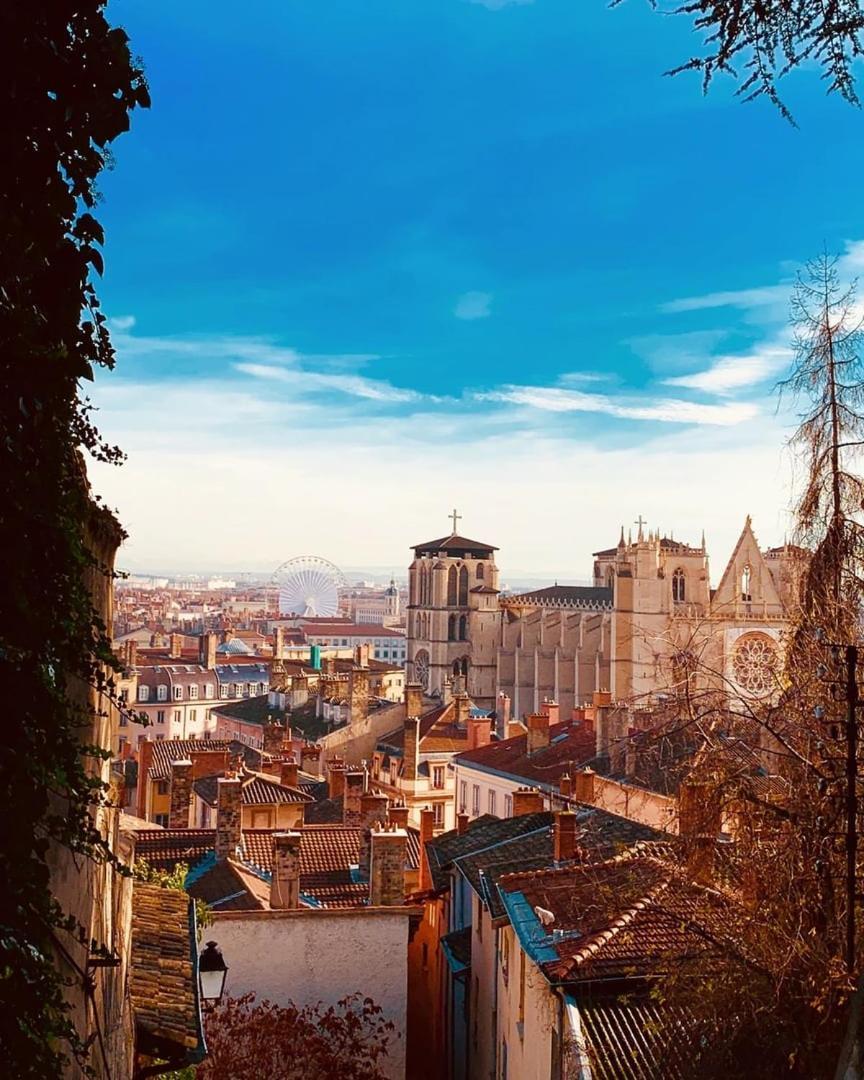 Sky'Room - Jacuzzi & Vue - Vieux Lyon Eksteriør bilde