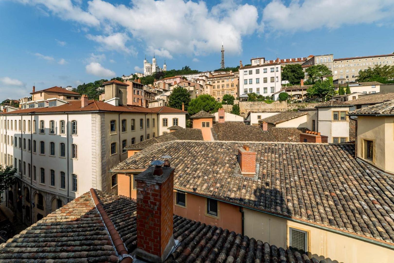 Sky'Room - Jacuzzi & Vue - Vieux Lyon Eksteriør bilde
